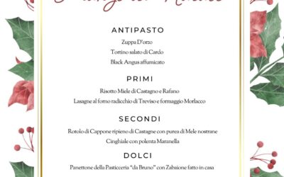 Menù Pranzo di Natale 2025